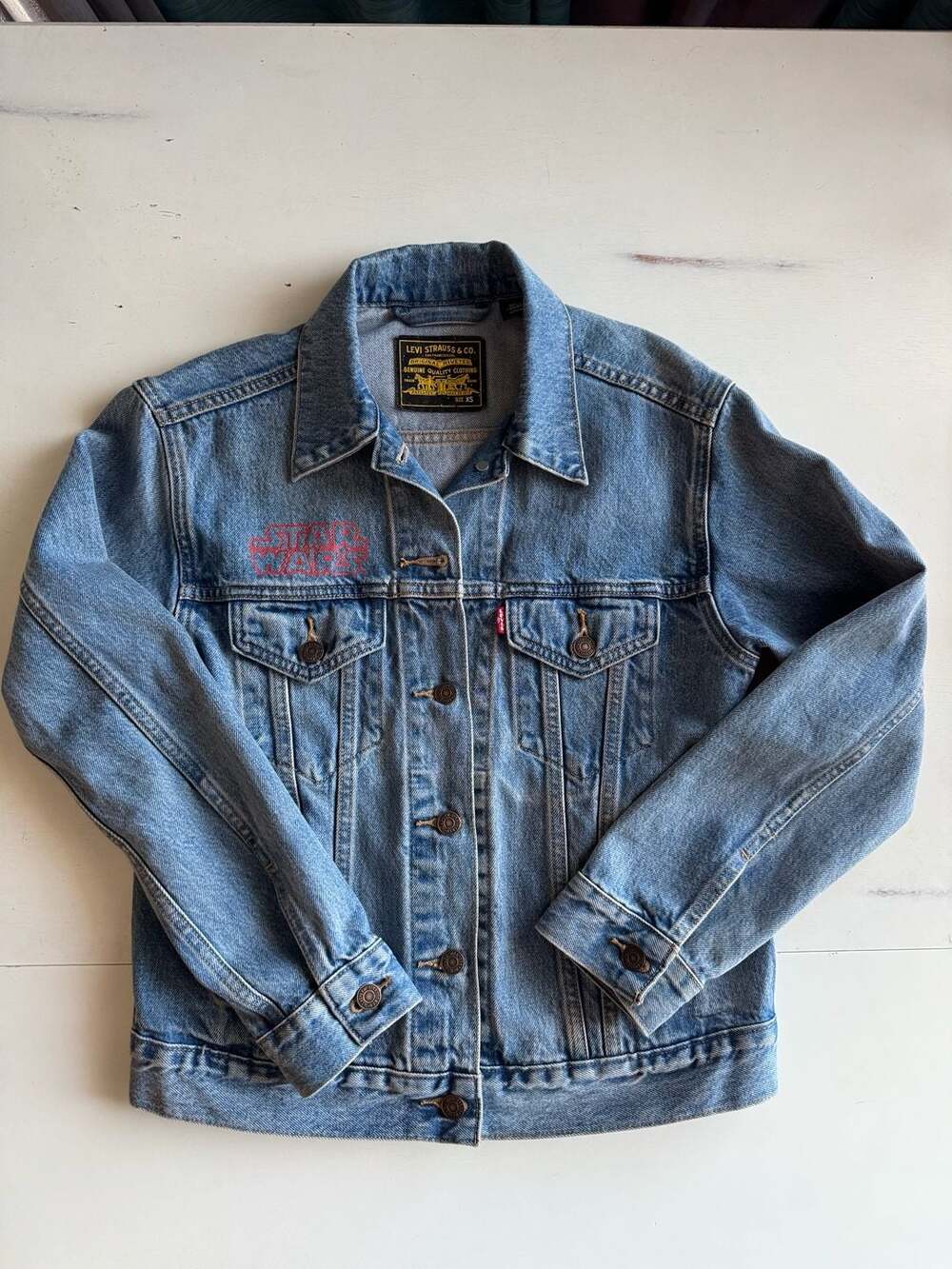 Levi's x Star Wars R2-D2 Denim Trucker Jacket XS